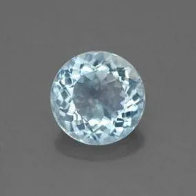 4MM ROUND  AQUAMARINE LOOSE GEMSTONE