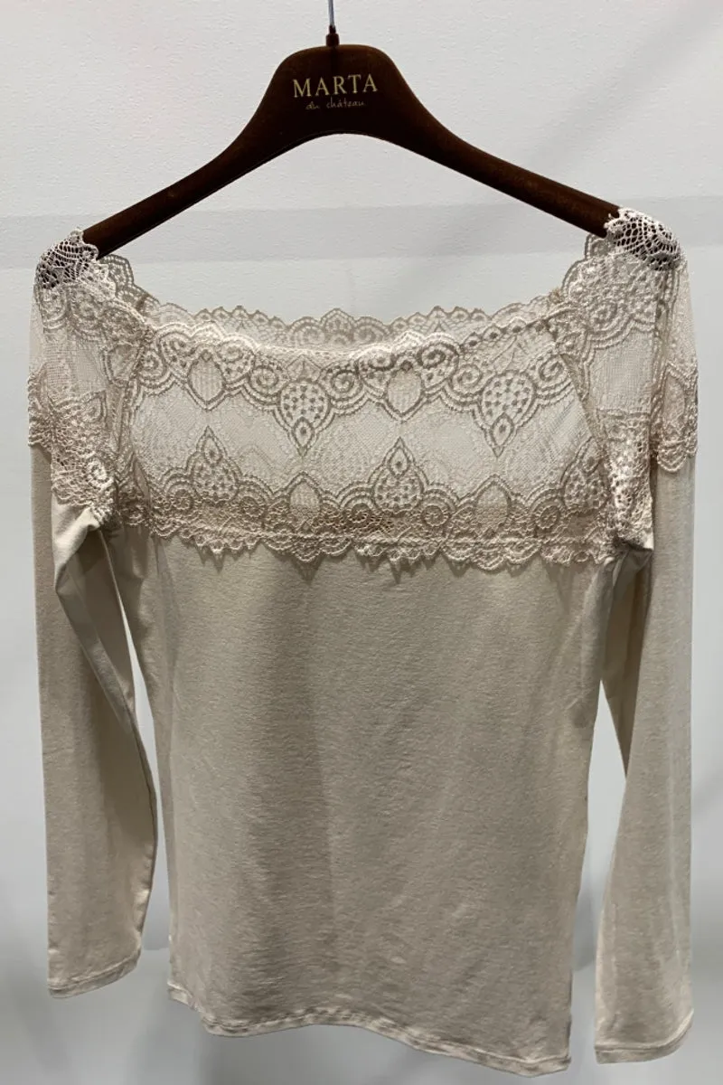 6229 | Beige | Top fra Marta du Chateau