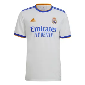 adidas Kids Real Madrid 2021/22 Home Jersey White/Blue