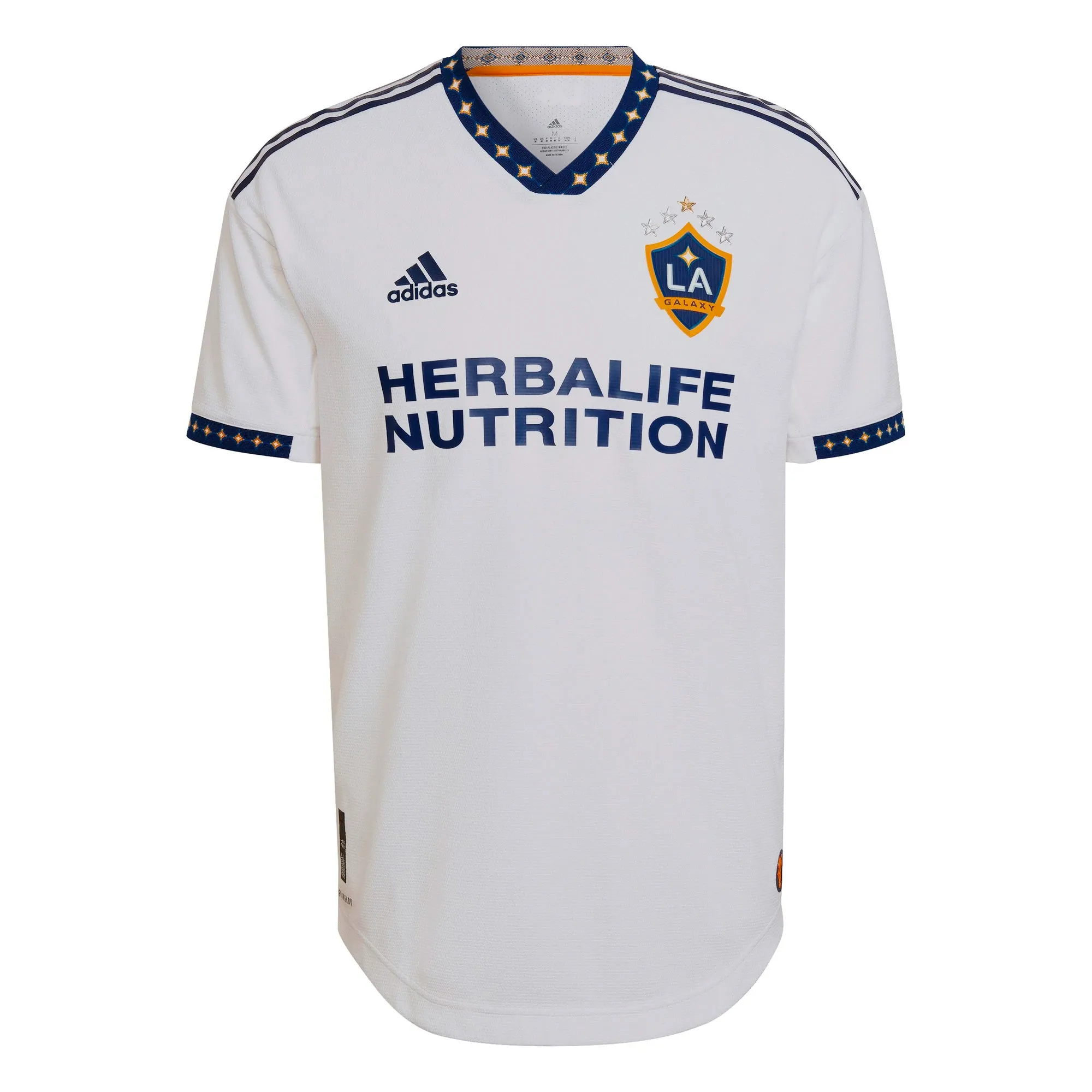 adidas Men's LA Galaxy 2022/23 Authentic Home Jersey White/Navy