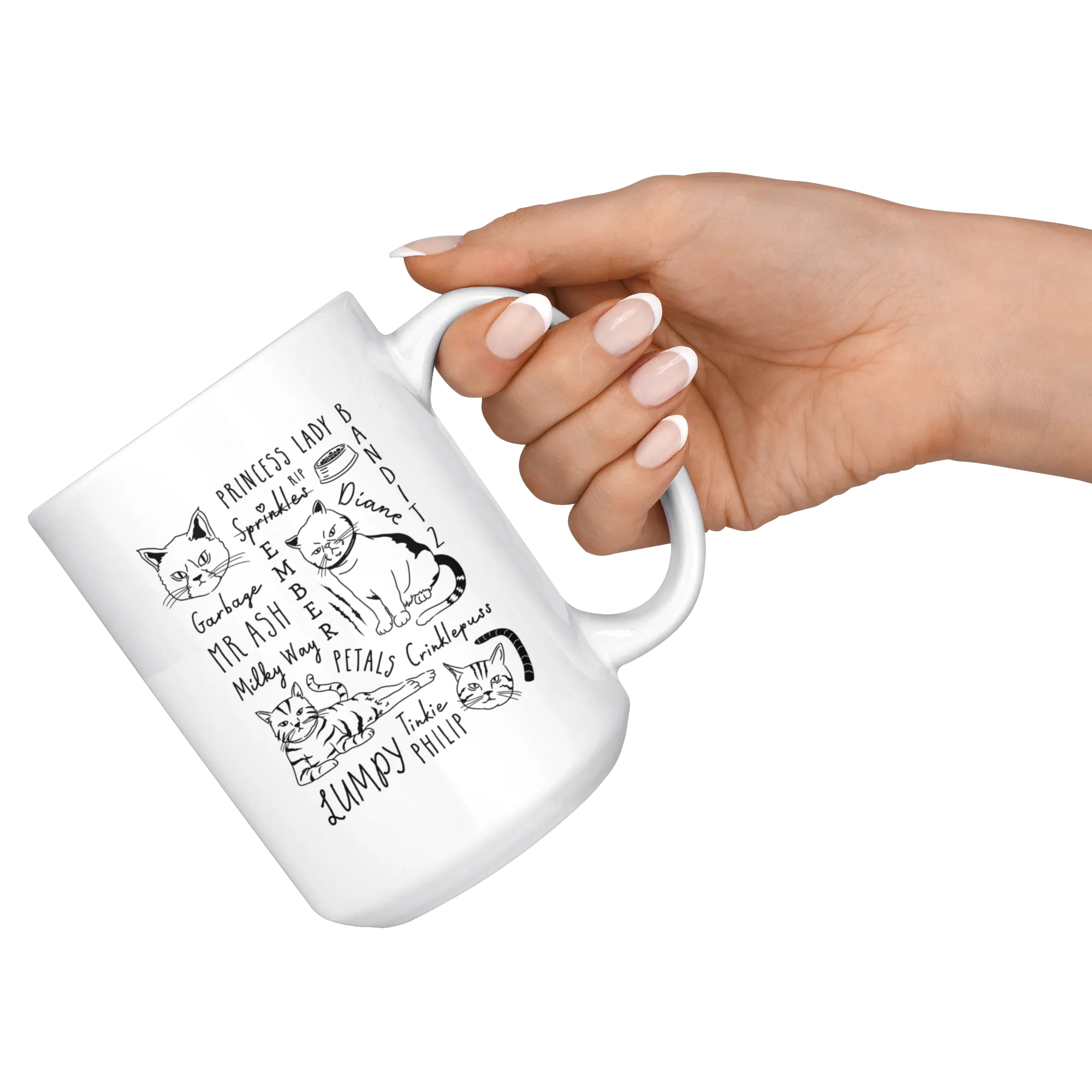 Angela's Cat Squad - Coffee Mug