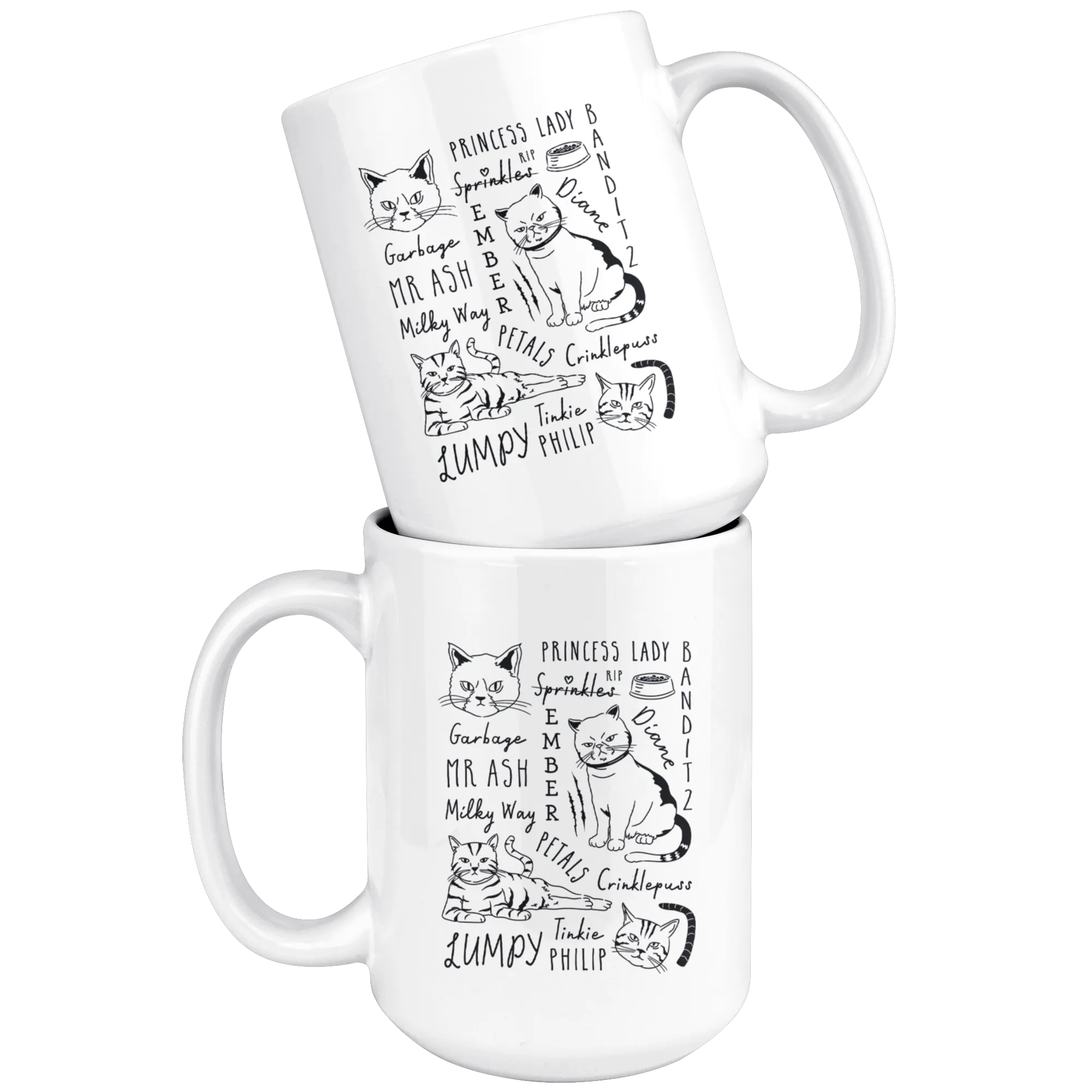 Angela's Cat Squad - Coffee Mug