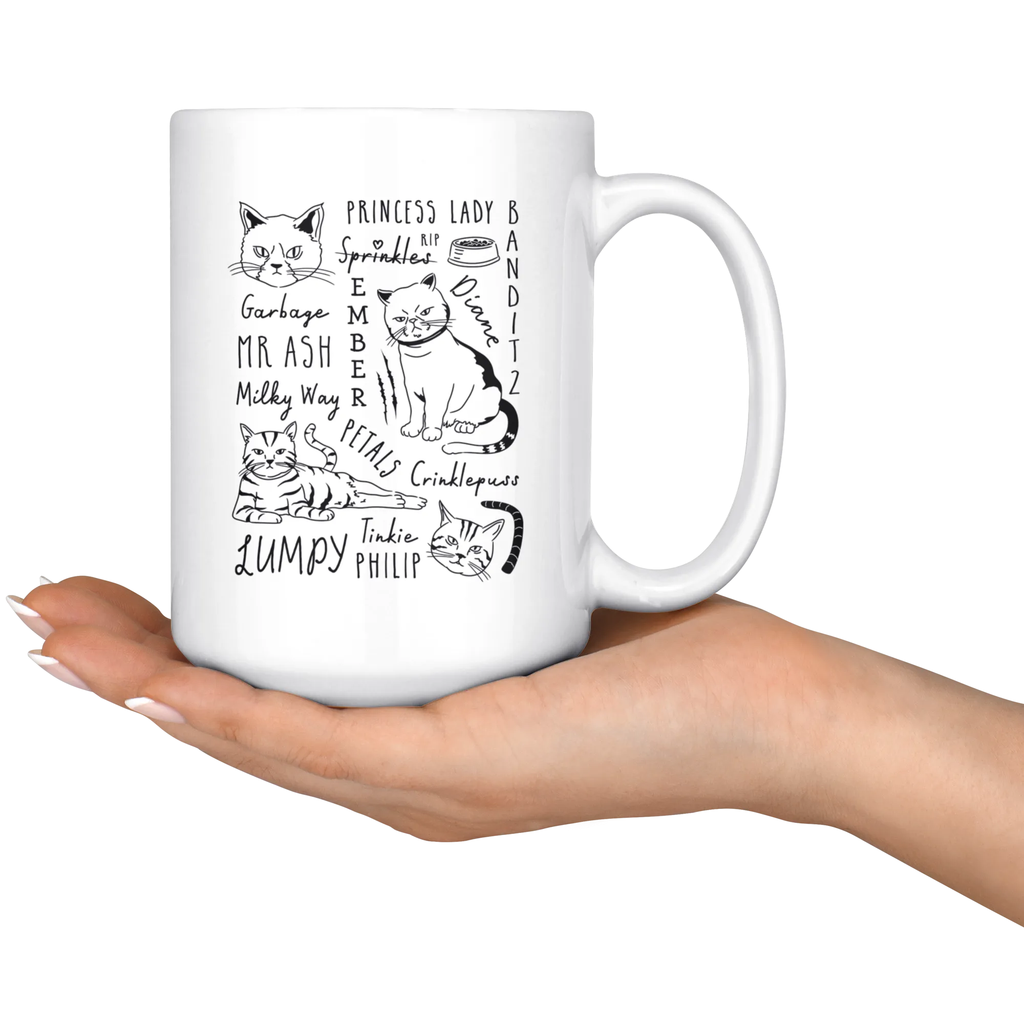 Angela's Cat Squad - Coffee Mug