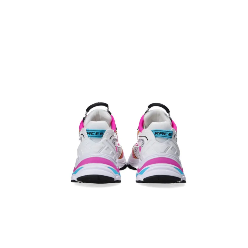 ASH SNEAKERS RACE 136805-004 FUXIA - WHITE