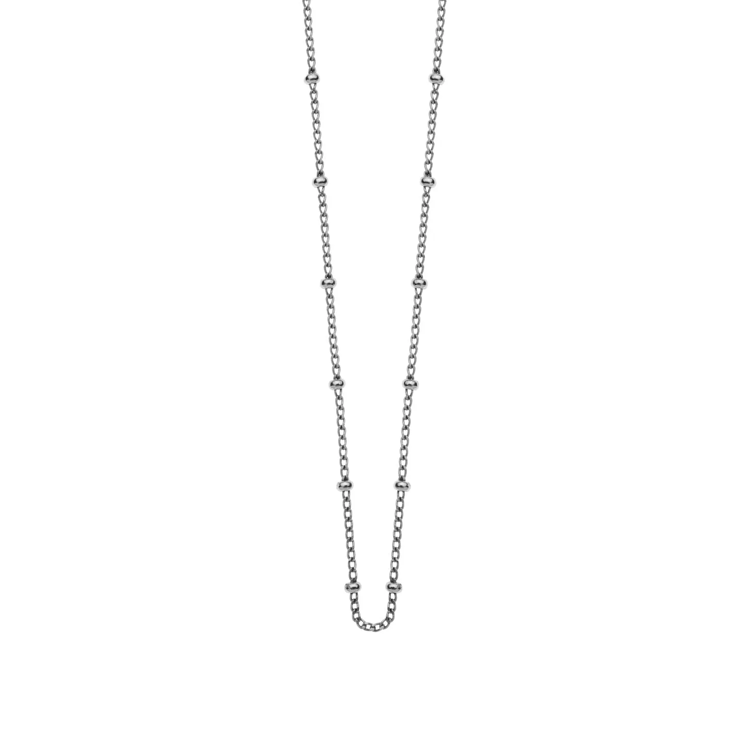 Bespoke Ball Chain Long 22-25 Sterling Silver