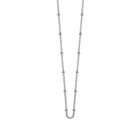 Bespoke Ball Chain Long 22-25 Sterling Silver