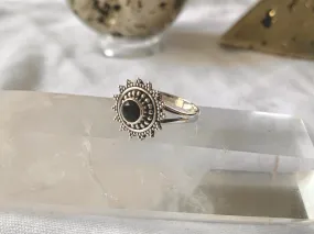 Black Onyx Evanora Ring loo