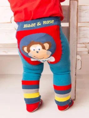 Blade and Rose Space Monkey Leggings 小馬騮彈力嬰兒屁屁褲