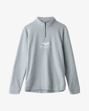 Blåvand 1/2 Zip Fleece - Lt. Grey Mel