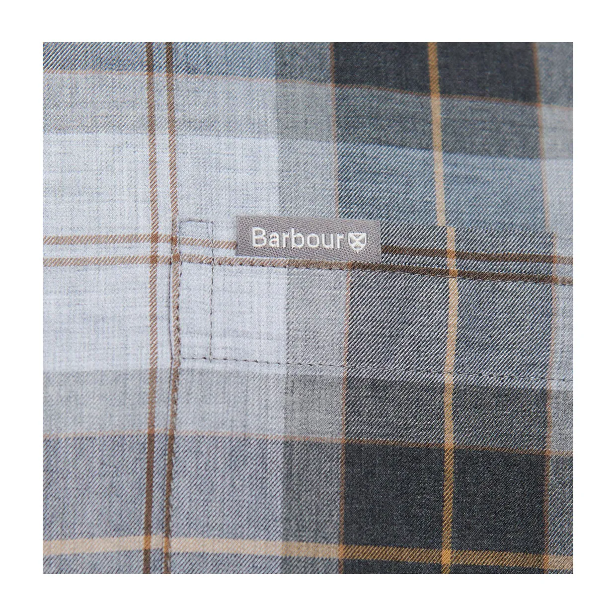 Camicia Barbour Wetheram Tailored Grigio Multicolor