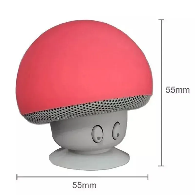 Cartoon Mini Mushroom Bluetooth Speaker