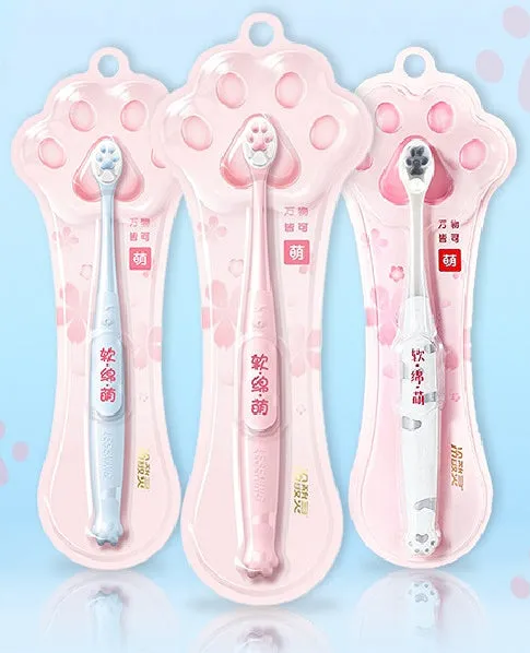 Cat Paw Kitty Paw Toothbrush Cute Kimi