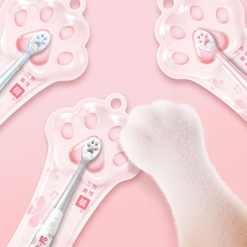 Cat Paw Kitty Paw Toothbrush Cute Kimi