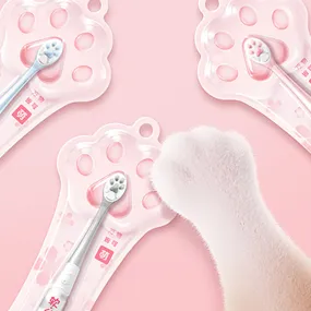 Cat Paw Kitty Paw Toothbrush Cute Kimi