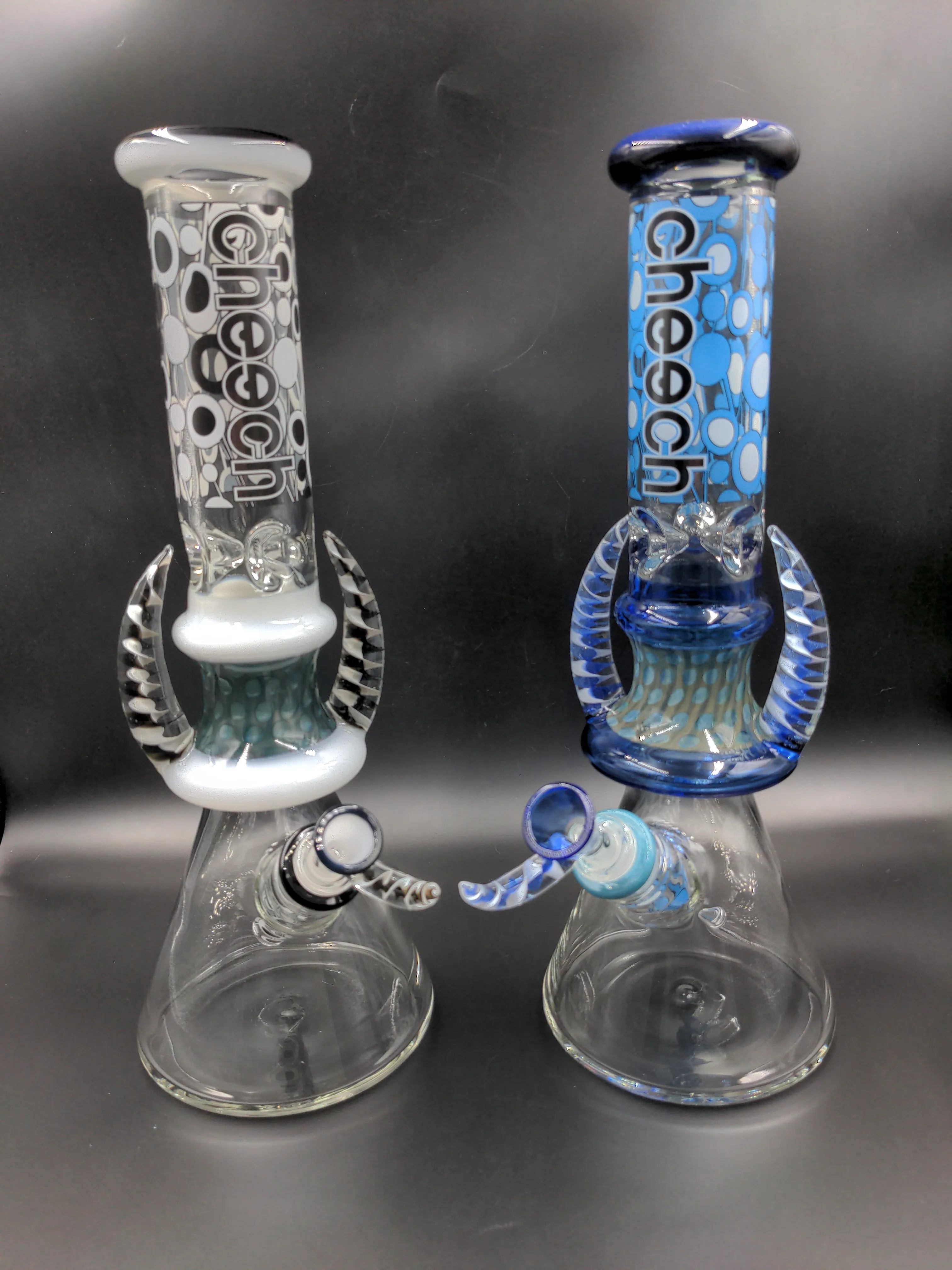 Cheech - 14 Water Bubbler With Horns