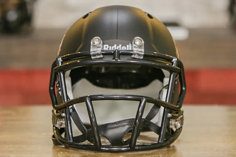 Colorado Buffaloes Riddell Speed Mini Helmet - Matte Black