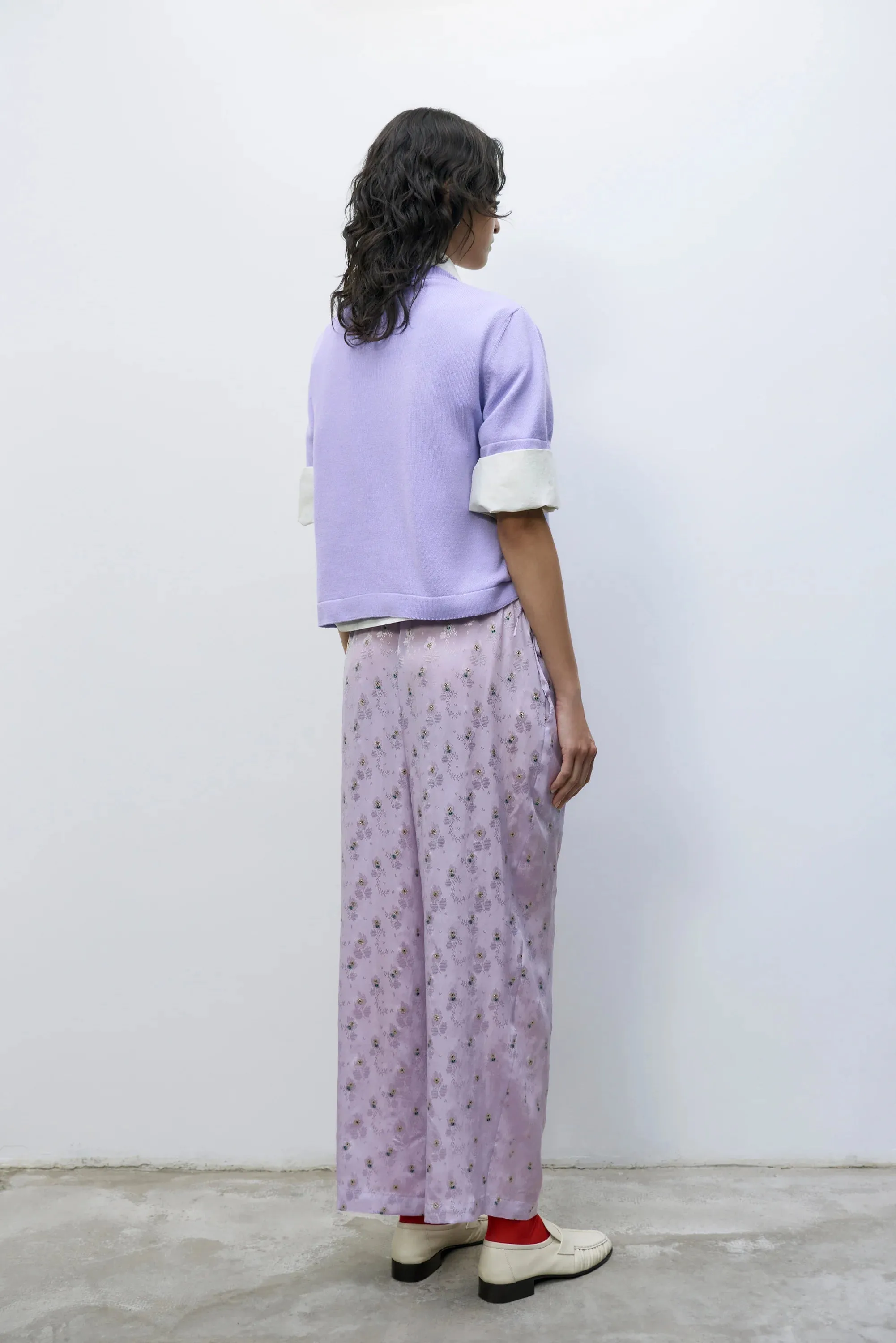 Cotton T-Shirt Lilac