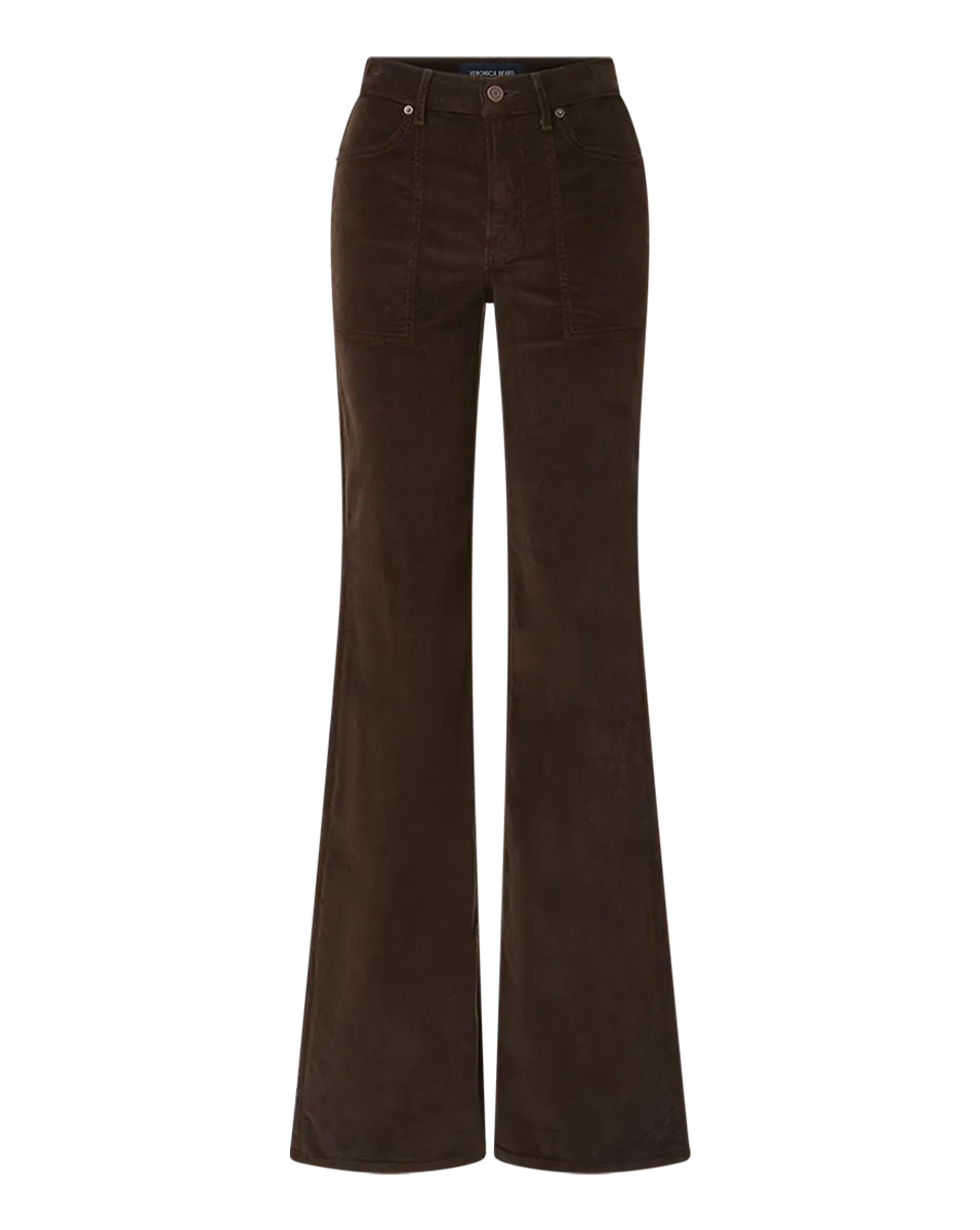 Crosbie Corduroy Wide-Leg Pant