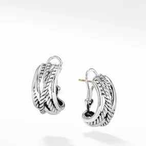 David Yurman Crossover Shrimp Style Earrings