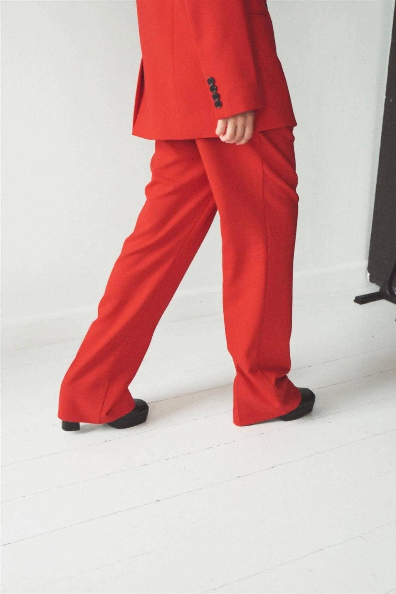 Derby Pants Scarlet Red