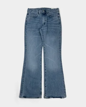 Diesel Flare Washed Denim Pants 2000's