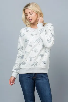 Dino Outline Sweatshirt