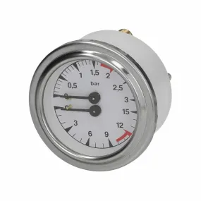 Double Scale Pressure Gauge