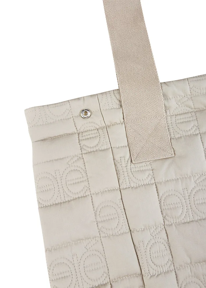 Esmé Studios Minna Quilt Bag - Taske - Chateau Gray