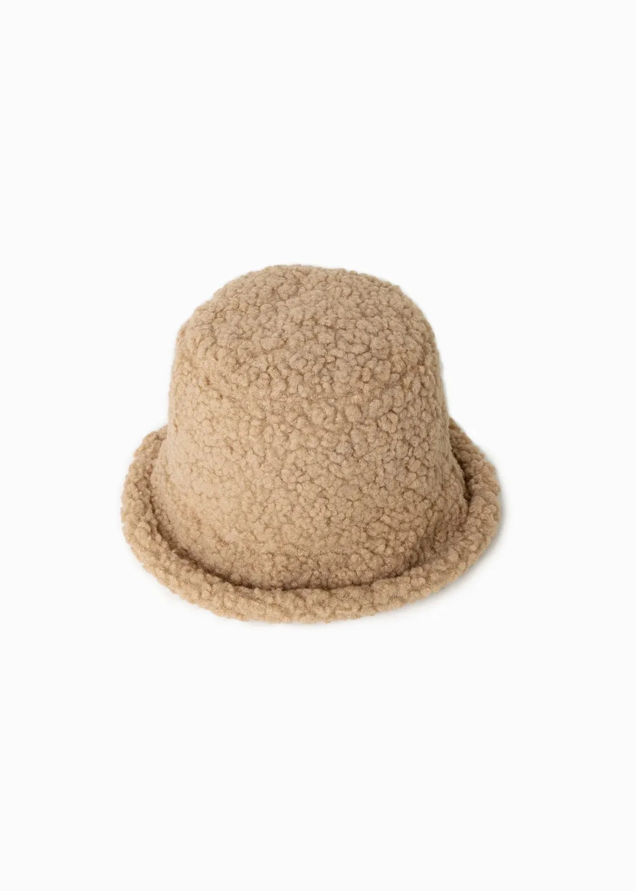 Faux Suede Fisherman Reversible Hat | Camel