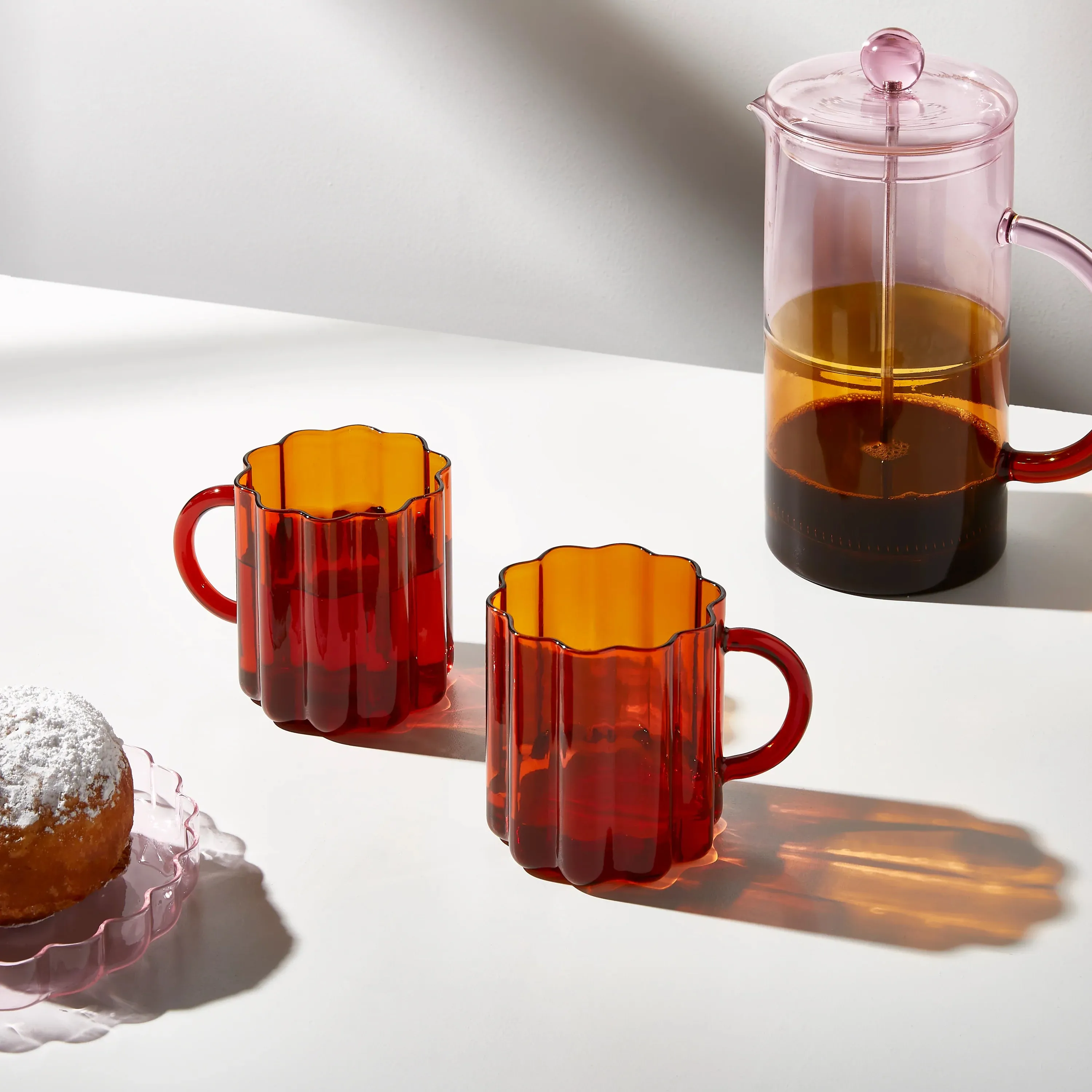 FAZEEK Wave Mug Set AMBER