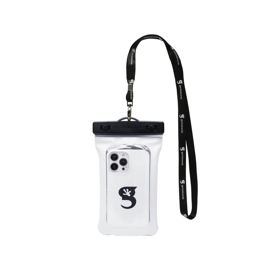 Float Phone Dry Bag - White