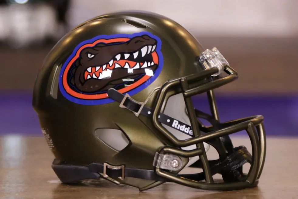 Florida Gators Riddell Speed Mini Helmet - Alternate #8