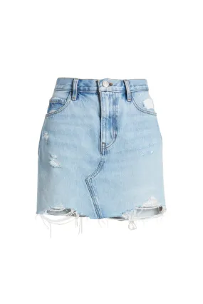 Frame Denim Le High N Tight Denim Mini Skirt - Legacy Baines