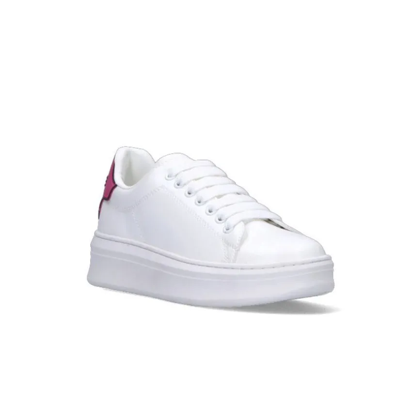 GAELLE SNEAKERS GBCDP2950 ADDICT IN ECOPELLE FUCSIA FLUO