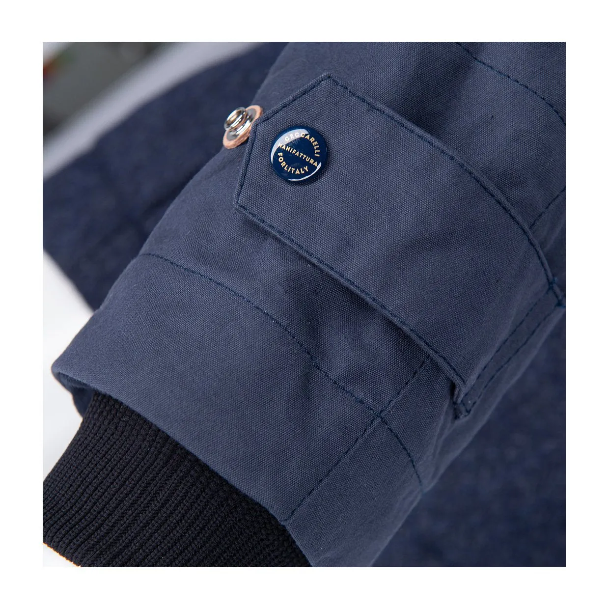 Giubbino Manifattura Ceccarelli Mountain Jacket Blu Navy