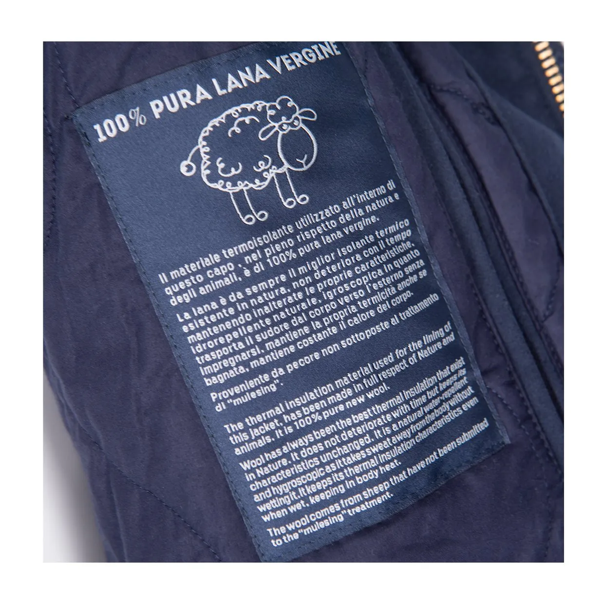 Giubbino Manifattura Ceccarelli Mountain Jacket Blu Navy