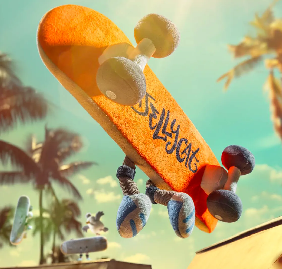 Jellycat Amuseable Sports Skateboarding