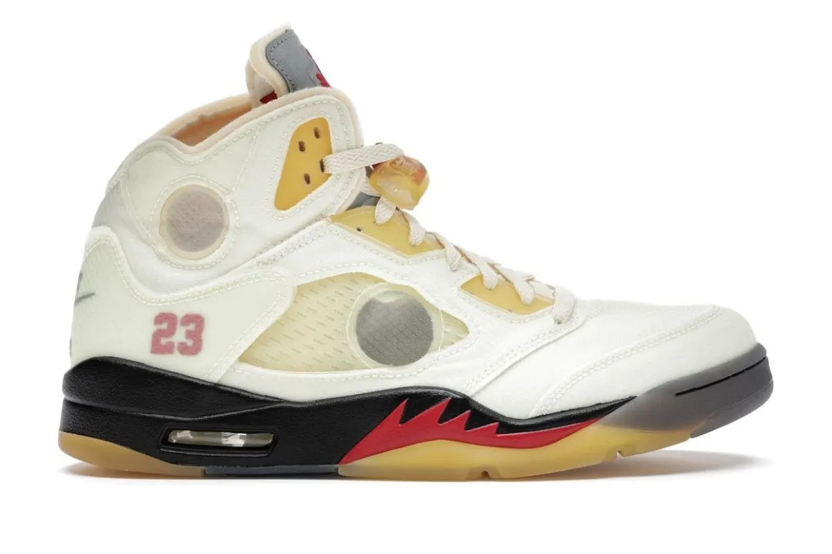 Jordan 5 retro OFF-WHITE sail