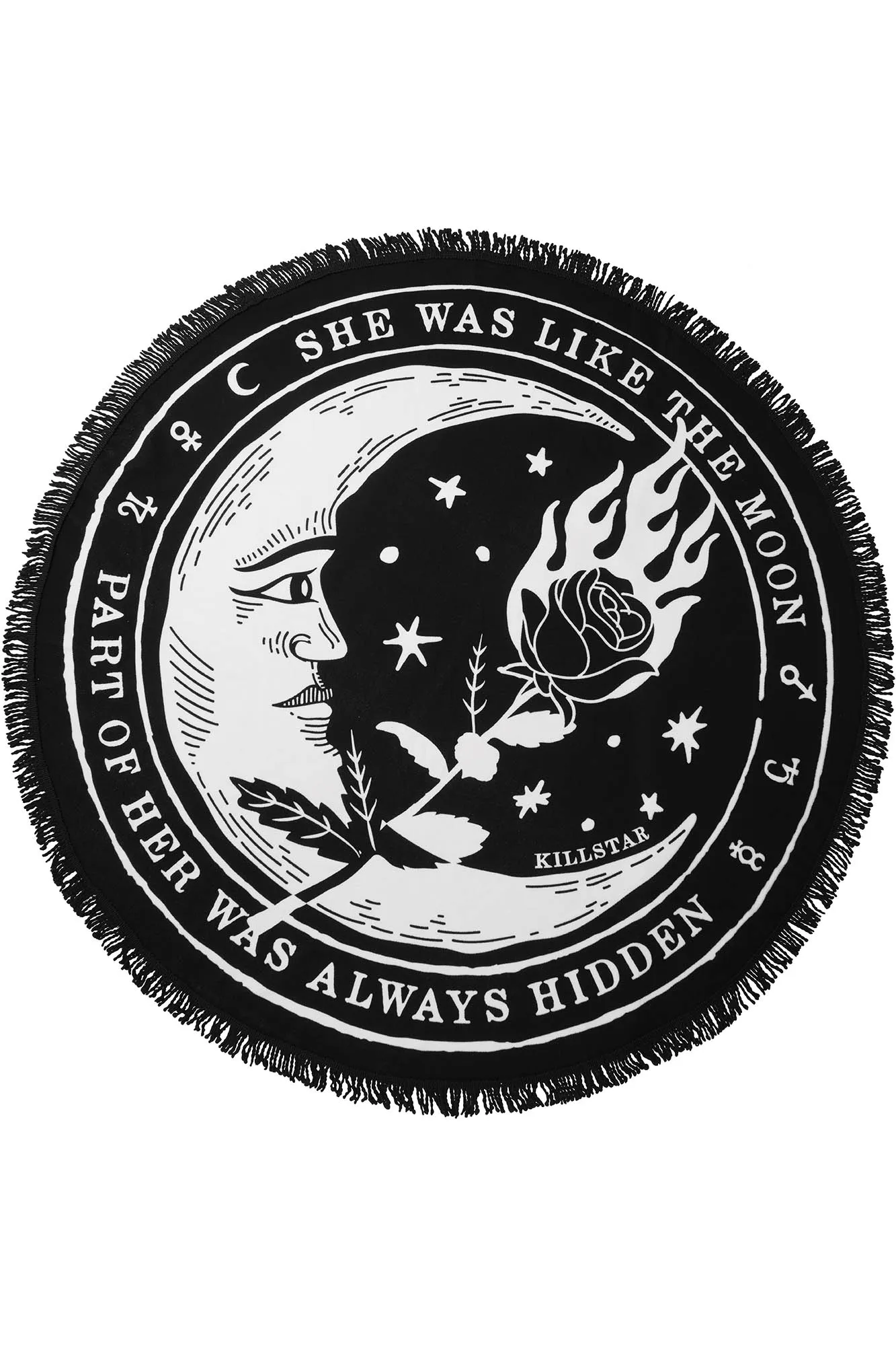 La Luna Round Towel