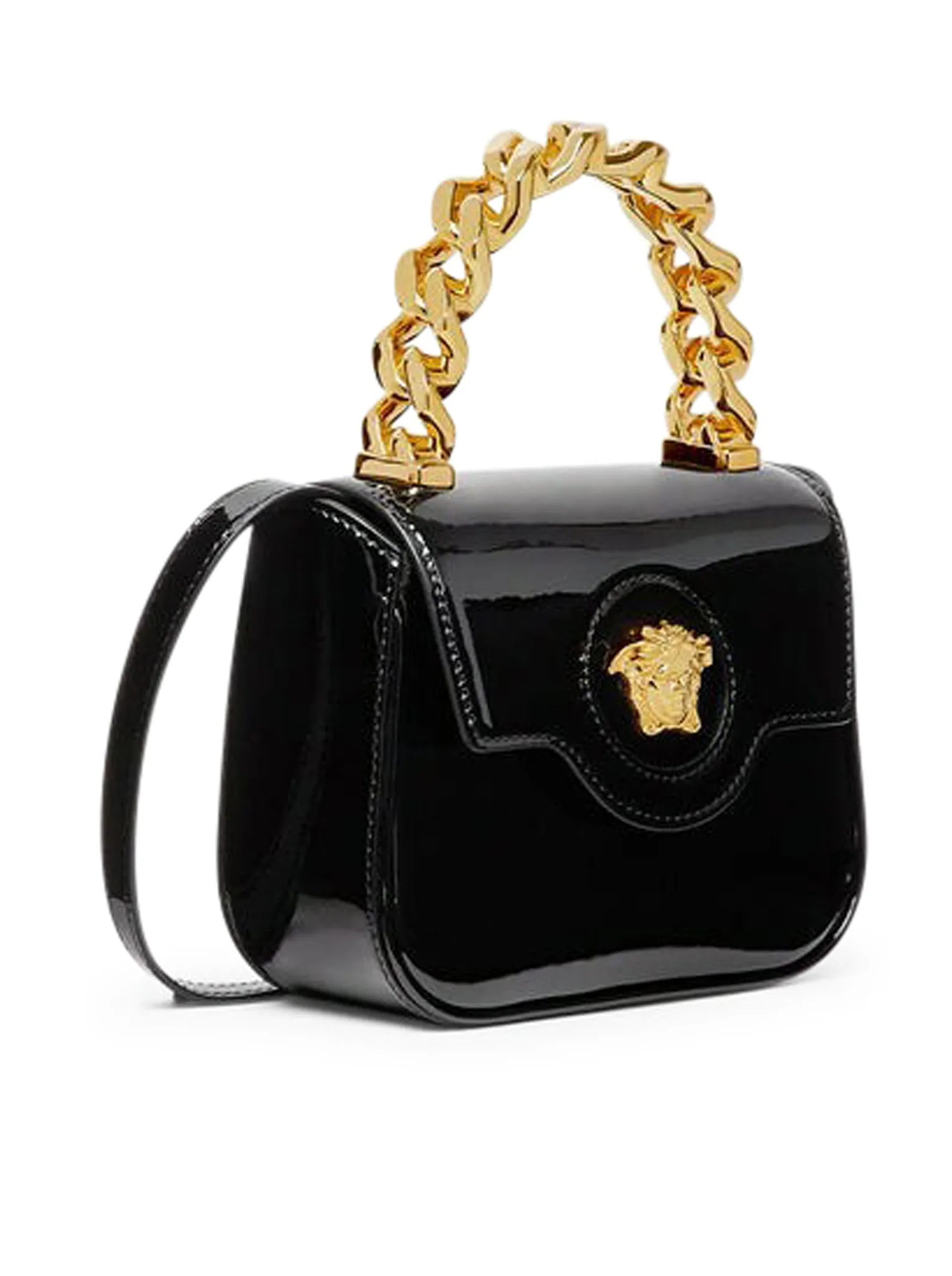 LA MEDUSA PATENT MINI BAG