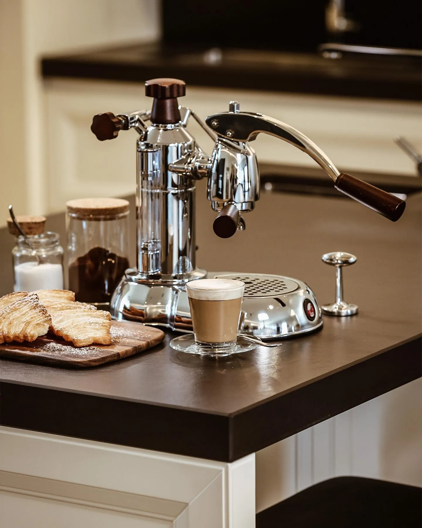 La Pavoni Stradivari Wood Handles SPH