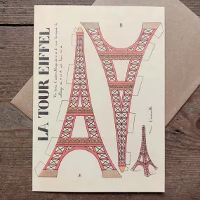 La Tour Eiffel Greeting Card