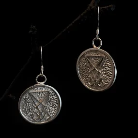 Lucifer Sigil Earrings