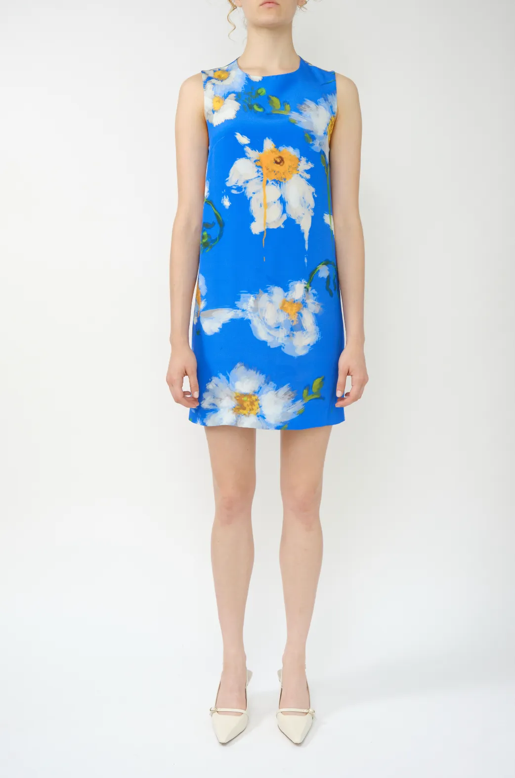 Matilija Poppy Cady Shift Dress