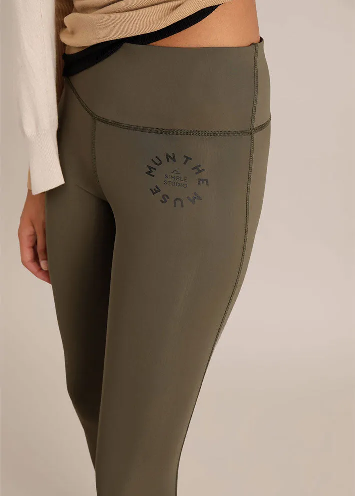 Munthe Sandy Leggings - Army