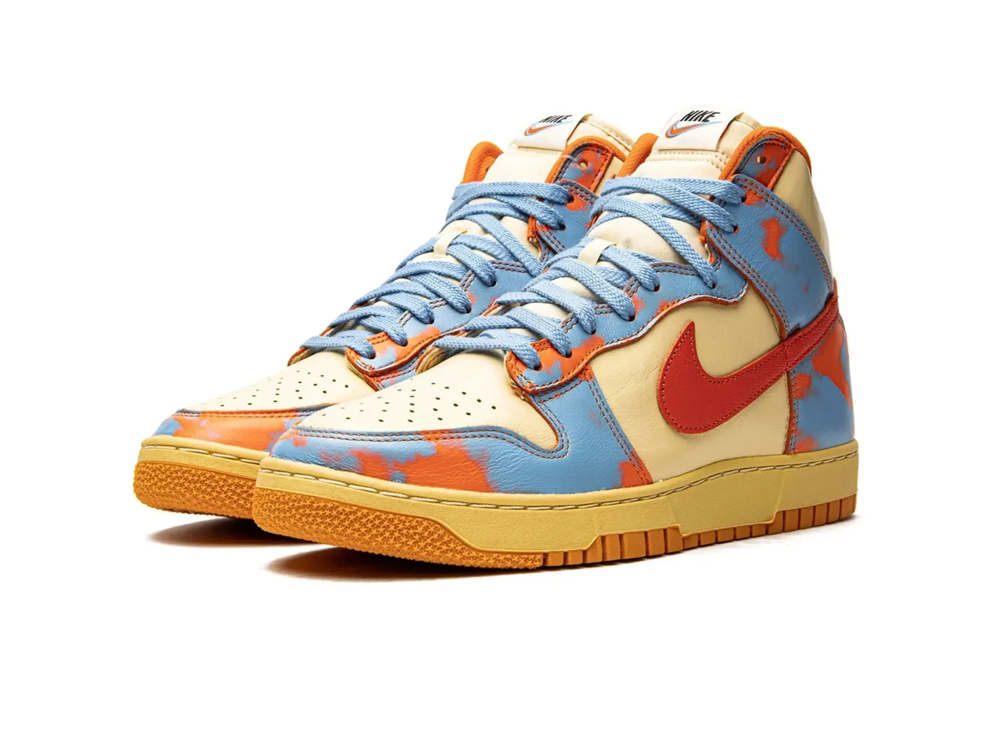 Nike Dunk High 1985 "Orange Acid Wash"