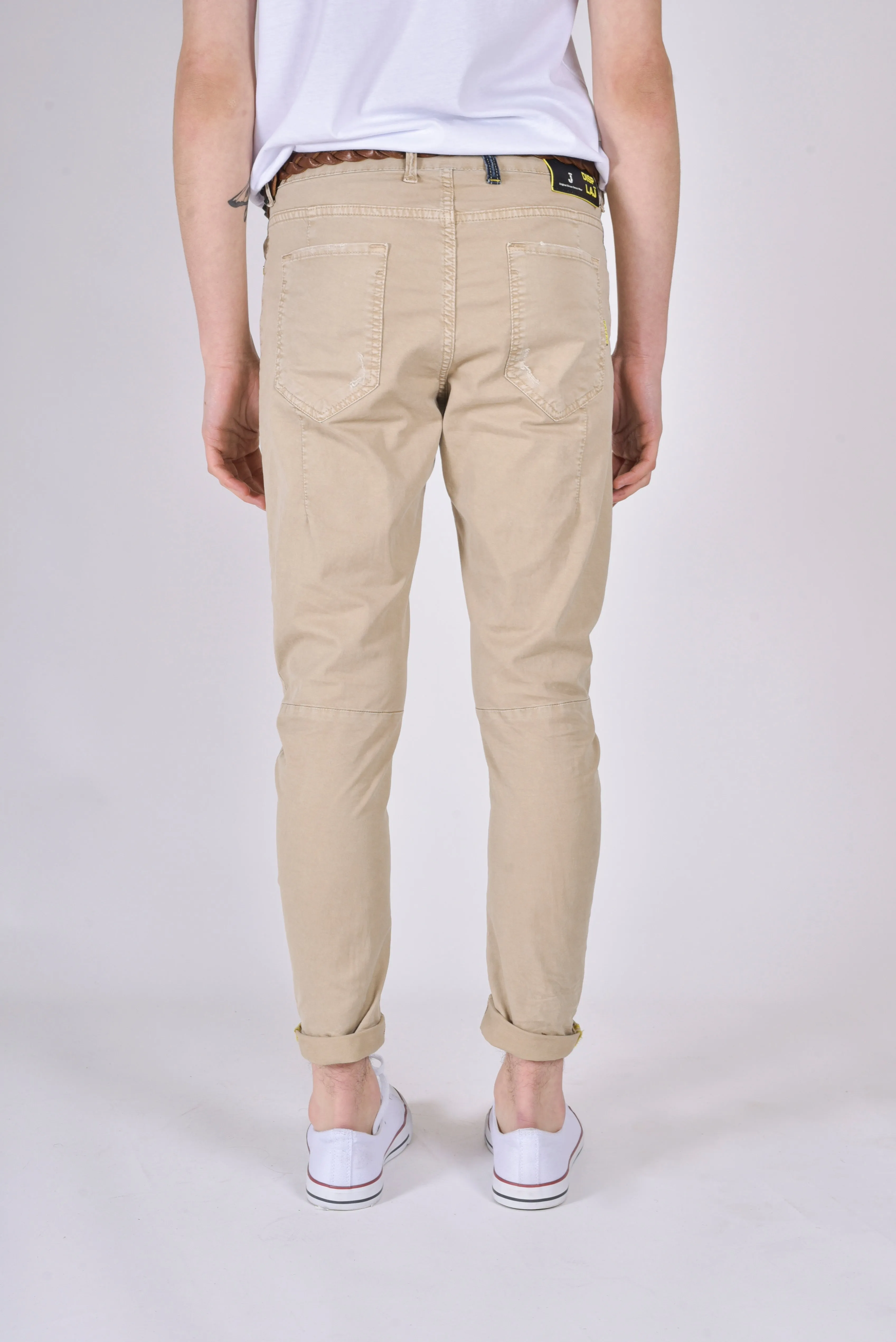 Pantaloni in cotone tapered Kron AM3 SS22