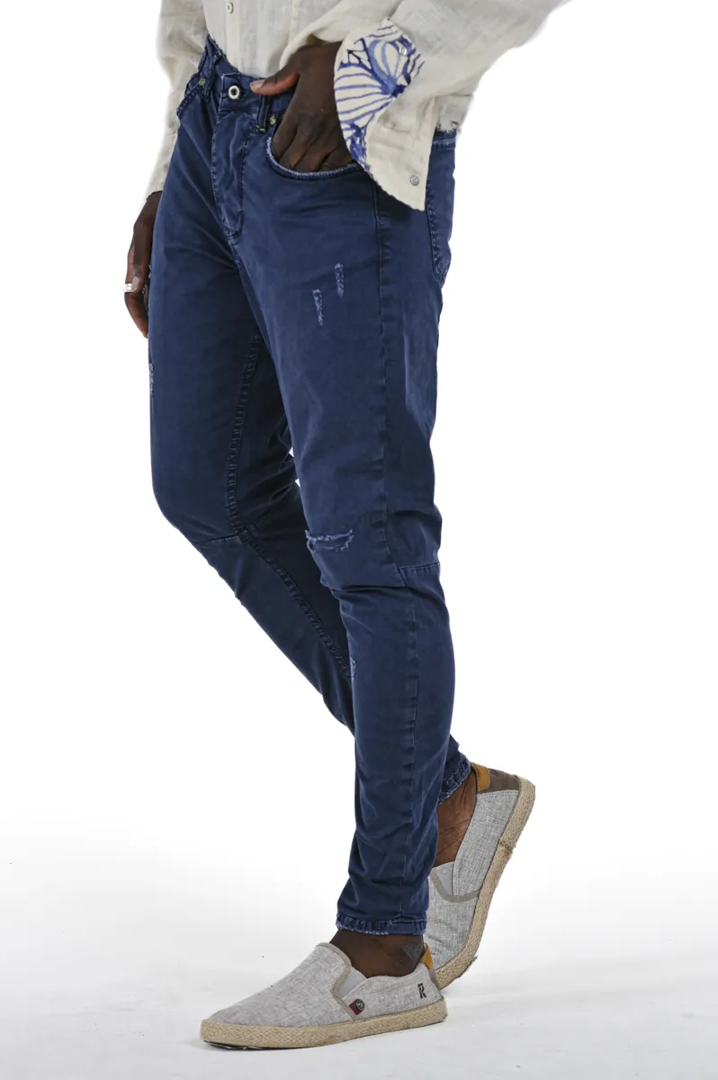 Pantaloni in cotone tapered Kron AM3 SS22