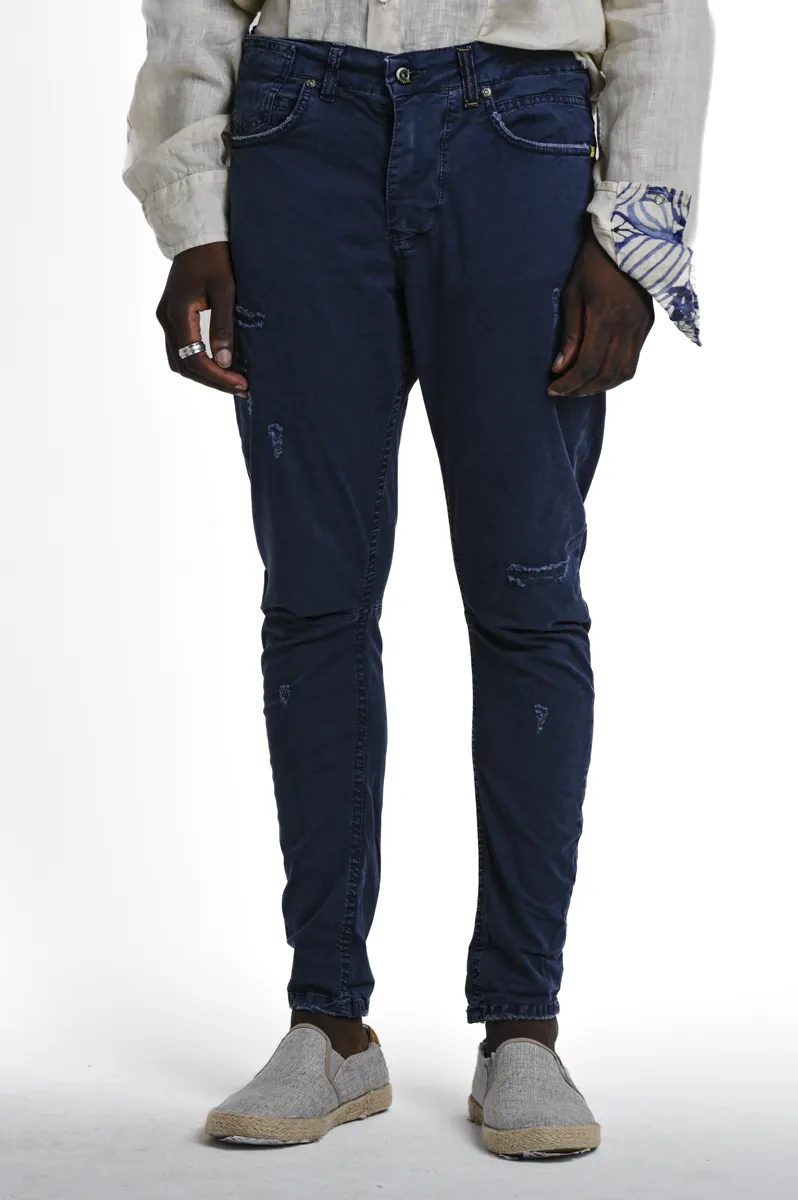 Pantaloni in cotone tapered Kron AM3 SS22