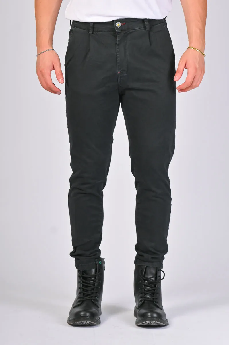 Pantaloni in cotone tapered New Private Old FW22/23